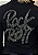 Jaqueta Feminina Preta Moletinho com Renda Rock and Roll Grey Pedraria - Imagem 4