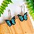 Borboleta azul - Imagem 1