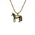Colar  Cavalo Crioulo 3D - Imagem 3