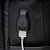 Mochila de Couro Sintético USB 20L Impermeável - Imagem 2