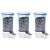3 Comedouro Automático de Sementes Para Aves e Calopsitas 220ml Malha Larga - Imagem 1