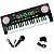 Teclado Infantil Custom Kids Com Microfone Ckkb 44 Bk - Imagem 2