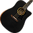 Violão Elétrico Michael Elegance BT VME730 TB Folk com Efeitos - Imagem 2