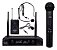 Microfone Dylan Udx-05 Multi Sem Fio Duplo Mão Lapela Ou Headset - Imagem 1
