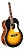 Violão Cort Cj Retro Eletroacústico Destro Vintage Sunburst Matte - Imagem 6