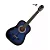 Violão MYTH MT34N Infantil Acústico Nylon Azul Sunburst - Imagem 3