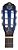 Violão MYTH MT34N Infantil Acústico Nylon Azul Sunburst - Imagem 2