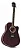 Violão Eletroacústico Waldman DCE-41 BRB Aço - Imagem 3