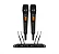 Microfone Sem Fio Dylan D-8500s Duplo Profissional Preto - Imagem 1