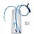 COLETOR DRENATOR GARRAFA 1200ML AZUL MEDSONDA - Imagem 1