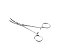 PINCA HEMOSTATICA KELLY 14CM CURVA VITAL - Imagem 1