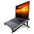 Suporte para Notebook Ergonômico Ajustável 5 Níveis ABS - Preto - Imagem 2