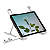 Suporte para Notebook Tablet Ergonômico Ajustável em 13 Níveis Portátil com Apoio de Celular Incluso - Imagem 5