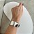 BRACELETE RÓDIO BRANCO INTENSE 3 - Imagem 2