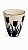 Vaso com Tulipas 16cm - Imagem 1