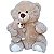 Urso de Pelúcia Com Filhote Ursinho 36 cm - Fizzy - Imagem 2