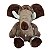 Elefante de Pelúcia Safari 38cm Elefantinho Nicho Fofy Toys - Imagem 5