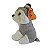 Cachorro Husky Siberiano de Pelúcia Filhote Sentado Bbr Toys - Imagem 2