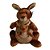Canguru Com Filhote De Pelúcia 35 Cm - Fizzy - Imagem 3