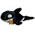 Baleia Orca De Pelúcia Fundo Mar 50 Cm Animais Marinhos - Imagem 2