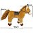 Cavalinho de Pelúcia 45cm Cavalo Fazenda - Fizzy - Imagem 7