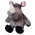 Rinoceronte De Pelúcia Safari - Fofy Toys - Imagem 2