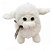 Ovelha de Pelúcia Com Laço 35cm - Fofy Toys - Imagem 4