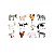 Kit Com 6 Animais da Fazenda Miniaturas Fazendinha - Toyng - Imagem 3