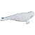 Baleia Beluga de Pelúcia Grande Branca Animais Marinhos - Imagem 3