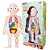 Brinquedo Kit Medico Boneco Corpo Humano 24cm Toyng 42580 - Imagem 1