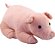 Porco de Pelúcia Porquinho Rosa Deitado 45cm - Fofy Toys - Imagem 2