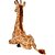 Girafa De Pelúcia Safari Realista Deitada 65 Cm - Fofy Toys - Imagem 2