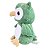 Coruja de Pelúcia Verde Plush Corujinha Olhos Coloridos - Imagem 5