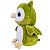 Coruja de Pelúcia Verde Plush Corujinha Olhos Coloridos - Imagem 6