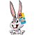 Pelúcia Pernalonga Looney Tunes 40 Cm - Baby Brink - Imagem 2