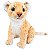 Leão de Pelúcia Realista Leãozinho 25cm Filhote Safari Nicho - Imagem 2