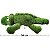 Jacaré de Pelúcia Jacarezinho Crocodilo Aligator 50cm Verde - Imagem 3