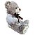 Urso de Pelúcia Com Laço 40cm Ursinho Teddy Bebê Nicho Lindo - Imagem 5
