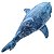 Tubarão de Pelúcia Gigante Megalodonte 110cm Grande Macio - Imagem 7
