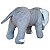 Elefante de Pelúcia Realista Safari Savana Decoração Grande - Imagem 5