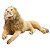 Leão de Pelúcia Realista Safari Gigante 110cm - Fofy Toys - Imagem 2