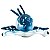 Tubarão Martelo De Pelúcia Realista Azul 64 Cm Decoração Mar - Imagem 6