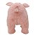 Porco de Pelúcia Realista Grande Porquinho Leitão Pig 38cm - Imagem 5