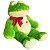 Sapo De Pelúcia Grande 44cm Com Laço E Coração Amor Lindo - Imagem 5