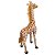 Girafa de Pelúcia Realista Grande 80cm Safari Articulada - Imagem 6