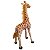 Girafa de Pelúcia Realista Grande 80cm Safari Articulada - Imagem 8