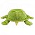Tartaruga de Pelúcia Marinha Verde 32cm Antialérgica Macia - Imagem 7