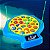 Brinquedo Pega Peixe Pescaria Grande Com Luz 21 Peixes Jogo - Imagem 5