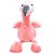 Flamingo Rosa de Pelúcia 44cm Plush Macio - Imagem 3