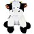 Vaca De Pelúcia Vaquinha Malhada 30cm Fazenda Fazendinha - Imagem 2